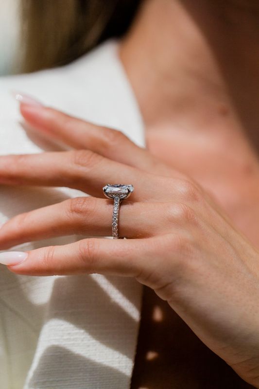 Custom Lab Diamond Engagement Rings | Created Rings