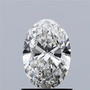 1.01ct Oval Lab Grown Diamond (Colour G, Clarity VVS2, IGI Certified)