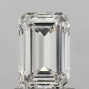 1.03ct Emerald Lab Grown Diamond (Colour H, Clarity VVS2, IGI Certified)
