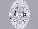 1.33ct Oval Lab Grown Diamond (Colour D, Clarity VVS2, IGI Certified)