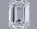 1.55ct Emerald Lab Grown Diamond (Colour D, Clarity VVS1, IGI Certified)
