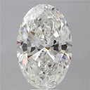 10.00ct Oval Lab Grown Diamond (Colour F, Clarity VS1, IGI Certified)