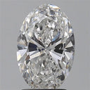 2.00ct Oval Lab Grown Diamond (Colour E, Clarity VS1, IGI Certified)