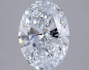 2.00ct Oval Lab Grown Diamond (Colour E, Clarity VVS2, IGI Certified)