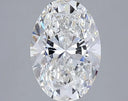 2.01ct Oval Lab Grown Diamond (Colour G, Clarity VVS2, IGI Certified)