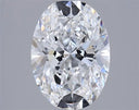 2.02ct Oval Lab Grown Diamond (Colour E, Clarity VVS1, IGI Certified)