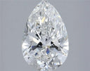 2.02ct Pear Lab Grown Diamond (Colour G, Clarity VVS2, IGI Certified)
