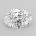 2.03ct Oval Lab Grown Diamond (Colour D, Clarity VS1, IGI Certified)