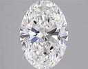 2.04ct Oval Lab Grown Diamond (Colour F, Clarity VVS2, IGI Certified)