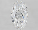 2.16ct Oval Lab Grown Diamond (Colour E, Clarity VVS2, IGI Certified)