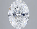 2.42ct Oval Lab Grown Diamond (Colour D, Clarity VVS1, IGI Certified)