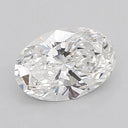 2.53ct Oval Lab Grown Diamond (Colour E, Clarity VS2, IGI Certified)