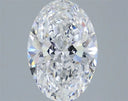 2.57ct Oval Lab Grown Diamond (Colour E, Clarity VVS2, IGI Certified)
