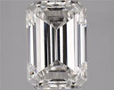 2.70ct Emerald Lab Grown Diamond (Colour F, Clarity VS1, IGI Certified)