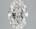 2.71ct Oval Lab Grown Diamond (Colour G, Clarity VS1, IGI Certified)