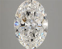 2.76ct Oval Lab Grown Diamond (Colour E, Clarity VS1, IGI Certified)