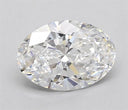2.89ct Oval Lab Grown Diamond (Colour D, Clarity VVS1, IGI Certified)