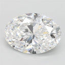 2.97ct Oval Lab Grown Diamond (Colour D, Clarity VVS1, IGI Certified)