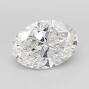 3.00ct Oval Lab Grown Diamond (Colour D, Clarity VS2, IGI Certified)