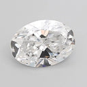 3.00ct Oval Lab Grown Diamond (Colour E, Clarity VVS2, IGI Certified)