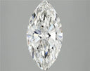 3.01ct Marquise Lab Grown Diamond (Colour G, Clarity VVS2, IGI Certified)