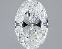 3.02ct Oval Lab Grown Diamond (Colour E, Clarity VVS2, IGI Certified)