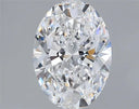 3.02ct Oval Lab Grown Diamond (Colour E, Clarity VVS2, IGI Certified)