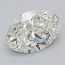 3.02ct Oval Lab Grown Diamond (Colour G, Clarity VS1, IGI Certified)