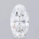 3.03ct Oval Lab Grown Diamond (Colour D, Clarity VVS1, IGI Certified)
