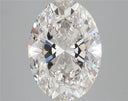 3.03ct Oval Lab Grown Diamond (Colour G, Clarity VS2, IGI Certified)