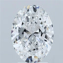 3.04ct Oval Lab Grown Diamond (Colour E, Clarity VVS2, IGI Certified)