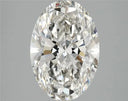 3.04ct Oval Lab Grown Diamond (Colour G, Clarity VVS2, IGI Certified)
