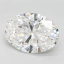3.07ct Oval Lab Grown Diamond (Colour D, Clarity VVS1, IGI Certified)