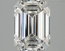 3.08ct Emerald Lab Grown Diamond (Colour F, Clarity VVS2, IGI Certified)