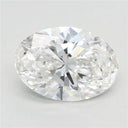 3.08ct Oval Lab Grown Diamond (Colour E, Clarity VVS2, IGI Certified)