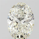 3.08ct Oval Lab Grown Diamond (Colour H, Clarity VS1, IGI Certified)