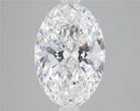 3.09ct Oval Lab Grown Diamond (Colour E, Clarity VVS2, IGI Certified)