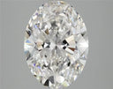 3.10ct Oval Lab Grown Diamond (Colour F, Clarity VS1, IGI Certified)