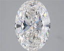 3.15ct Oval Lab Grown Diamond (Colour F, Clarity VVS2, IGI Certified)