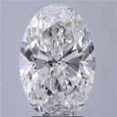 3.20ct Oval Lab Grown Diamond (Colour D, Clarity VVS2, IGI Certified)