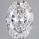 3.48ct Oval Lab Grown Diamond (Colour E, Clarity VVS2, IGI Certified)