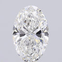 3.50ct Oval Lab Grown Diamond (Colour D, Clarity VS1, IGI Certified)