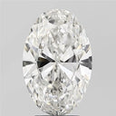 3.50ct Oval Lab Grown Diamond (Colour F, Clarity VS2, IGI Certified)