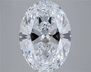 3.51ct Oval Lab Grown Diamond (Colour D, Clarity VVS1, IGI Certified)