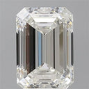 3.58ct Emerald Lab Grown Diamond (Colour G, Clarity VVS2, IGI Certified)