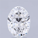 3.68ct Oval Lab Grown Diamond (Colour D, Clarity VVS2, IGI Certified)