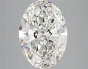 3.71ct Oval Lab Grown Diamond (Colour G, Clarity VVS2, IGI Certified)
