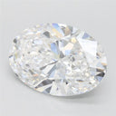 3.72ct Oval Lab Grown Diamond (Colour D, Clarity VVS1, IGI Certified)