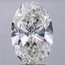 3.73ct Oval Lab Grown Diamond (Colour F, Clarity VS1, IGI Certified)