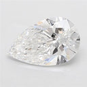 3.73ct Pear Lab Grown Diamond (Colour D, Clarity VVS1, IGI Certified)